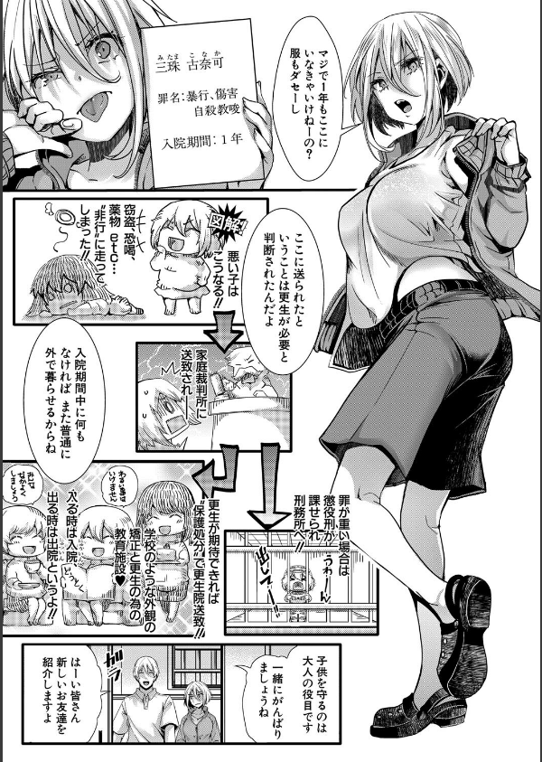 少女A矯正交尾 -人生舐めプ中のメスに肉棒で再教育しちゃいました-特装版_5枚目の画像